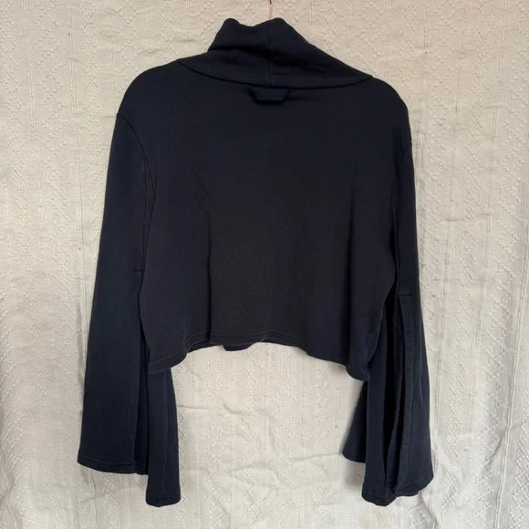 FP Movement Salvation Bell Sleeve Turtleneck, Navy - Picture 6 of 9